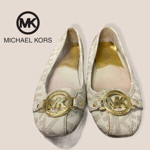 Michael Kors Fulton Leather Ballet Flats 6.5